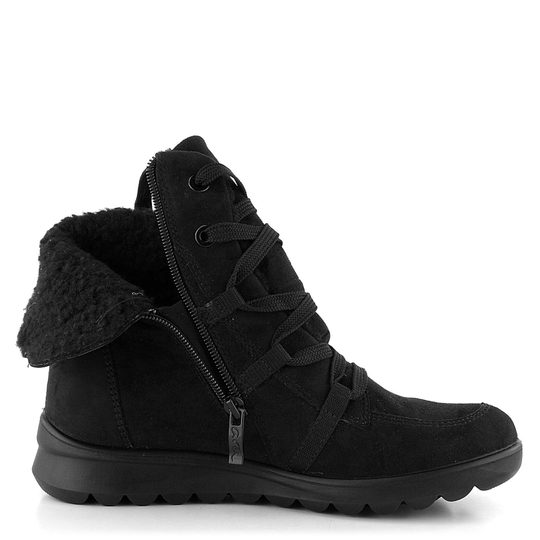 Ara širšia textilná členková obuv s membránou  Schwarz Toronto 12-40409-01