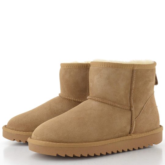 Ara širšie dámske semišové váľanky Cognac Alaska 12-29921-06