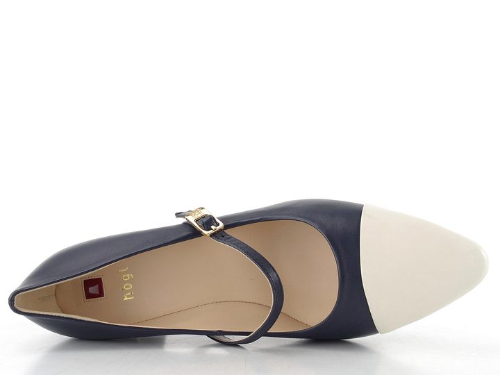 Högl lodičky s nártovým páskem darkblue/waxpaper 1-105620-3508