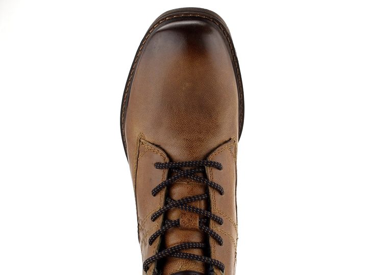 Bugatti šněrovací kotník koňakový 321-A0U3P-3200