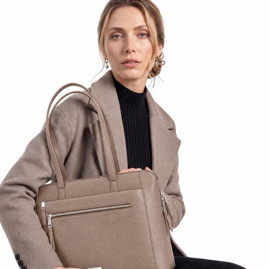 Tamaris shopper kabelka Melissa taupe 34684