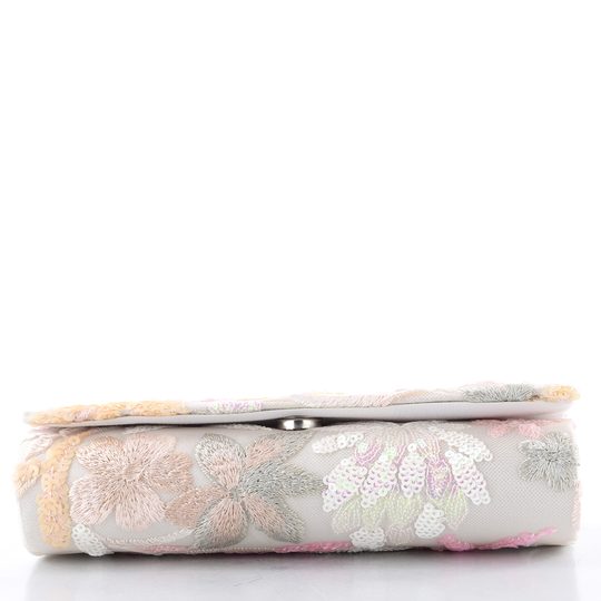 Bulaggi společenské psaníčko s flitry Flower cream BU32-26386