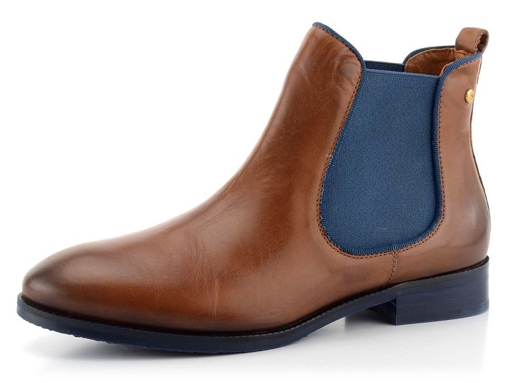 Pikolinos hnedo-modré chelsea členkové topánky Royal W4D-8637ST