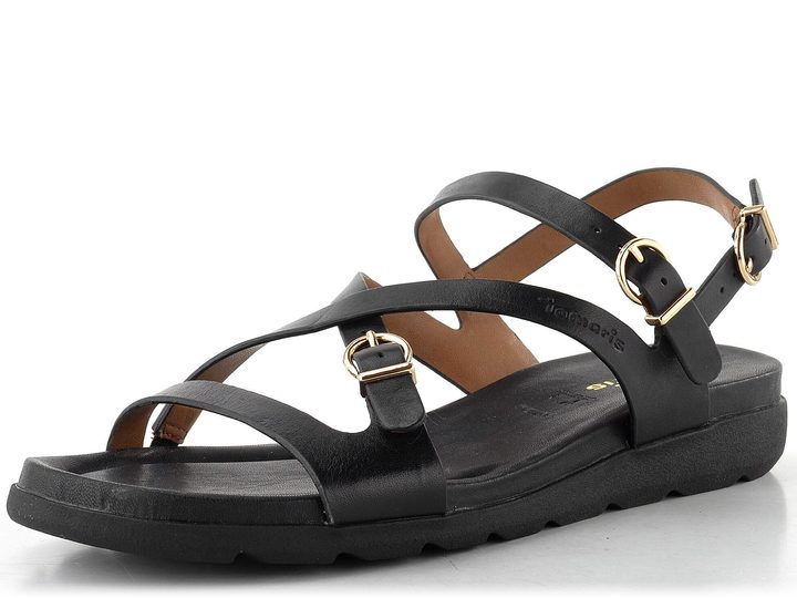 Tamaris páskové sandály černé 1-28231-46