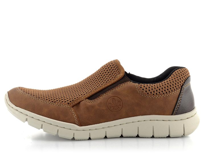 Rieker nazúvacie poltopánky Kakao B8769-24