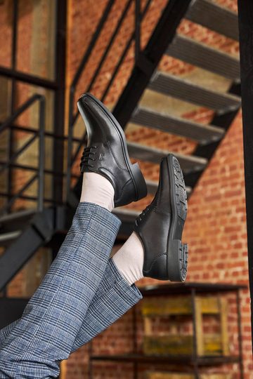 Rieker pánske poltopánky s membránou čierne B0013-00