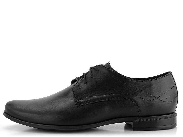 Barton kožené černé polobotky 52120