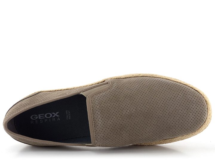 Geox pánske mokasíny Pantelleria Dove Grey/Beige U25DWA00020C0080