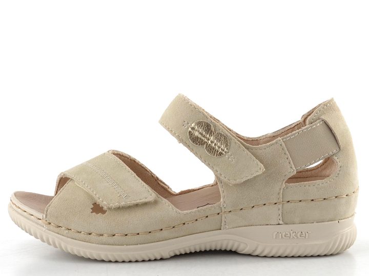Rieker dámské sandály béžové V7474-60