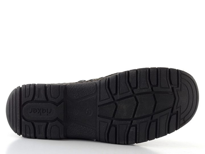 Rieker pánska zipsová členková obuv s membránou čierna 05173-00