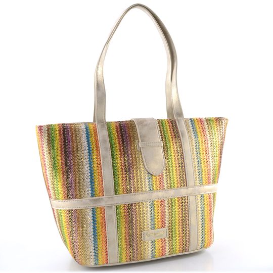 Remonte shopper kabelka gold-multi/muschel Q0764-90