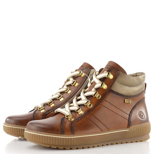 Remonte šněrovací kotník s membránou Muskat/Bronze D0781-24