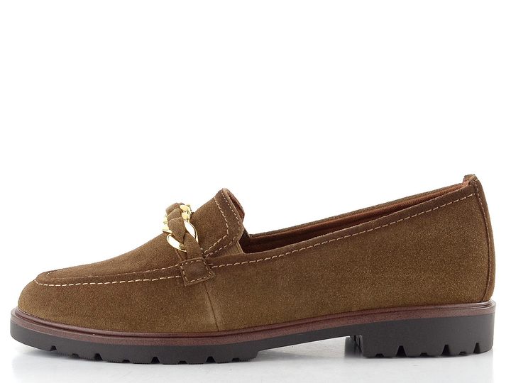 Tamaris kožené mokasíny camel 1-24230-45