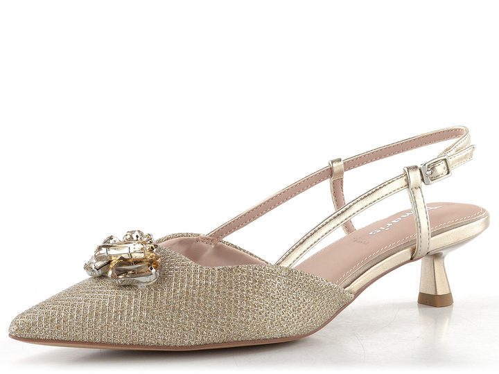 Tamaris lodičky s volnou patou pearl glam 1-29512-46