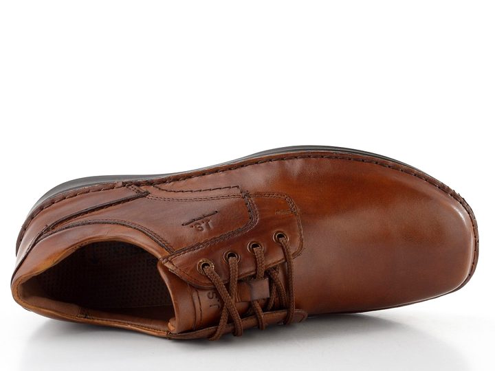 Josef Seibel koňakové široké pánské polobotky 44906859