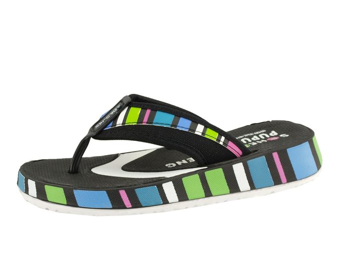 Jadi žabky černé/multicolor