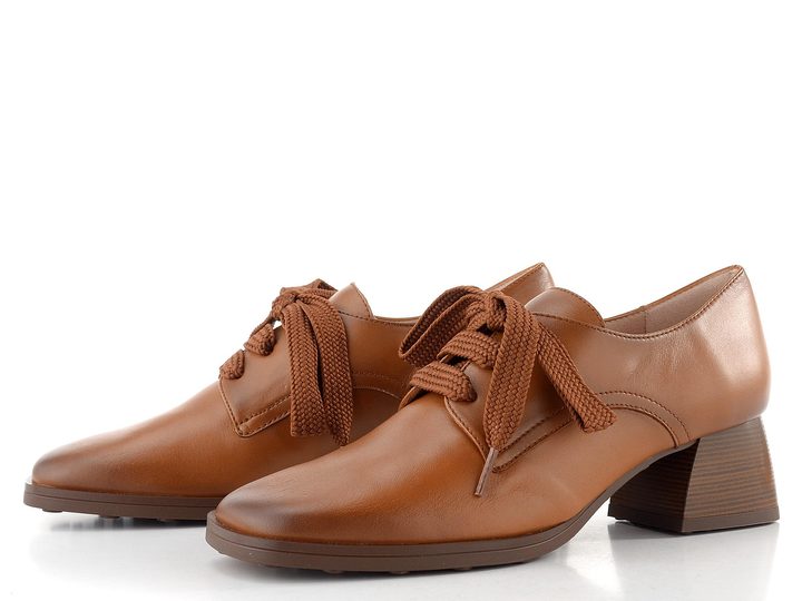 Hispanitas šněrovací polobotky na podpatku Marsella cuero HI254390