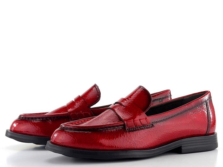 Tamaris červené mokasíny 1-24311-41