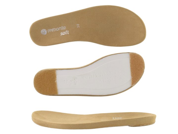 Remonte sandále na platforme Weiss/Gold D0Q56-80