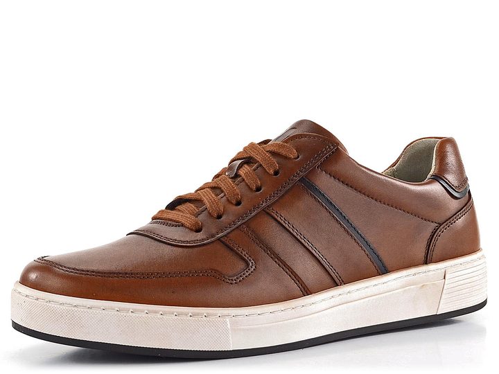 Pius Gabor pánské kožené polobotky Burn Cognac 1040.13.01