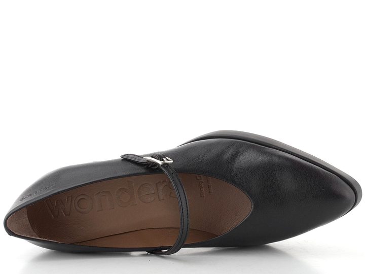 Wonders lodičky s nártovým páskem negro L-1603