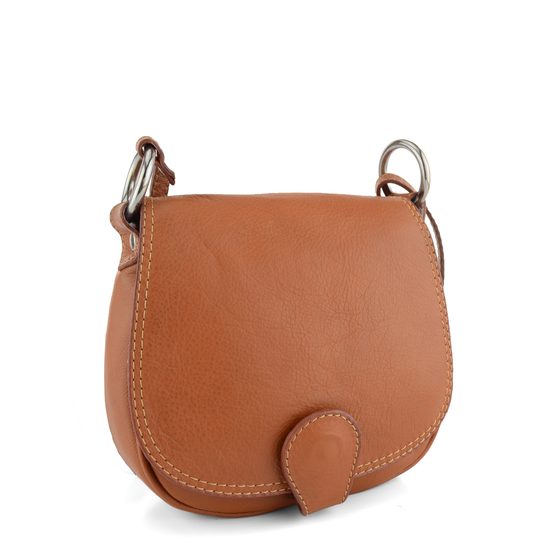 Dámska kabelka crossbody hnedá