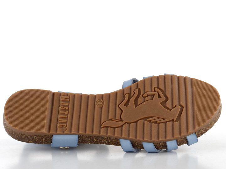 Mustang páskové sandály hellblau 1307-811-088