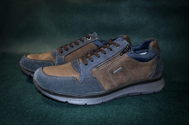 Ara pánské polobotky s Gore-Tex hnědé/modré 11-24607-14