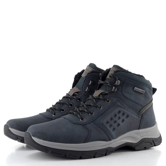 Rieker pánska členková obuv s membránou modrá 30201-14