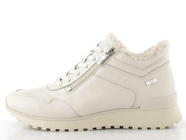 Caprice kotníkové tenisky s membránou offwhite nappa 9-26201-43