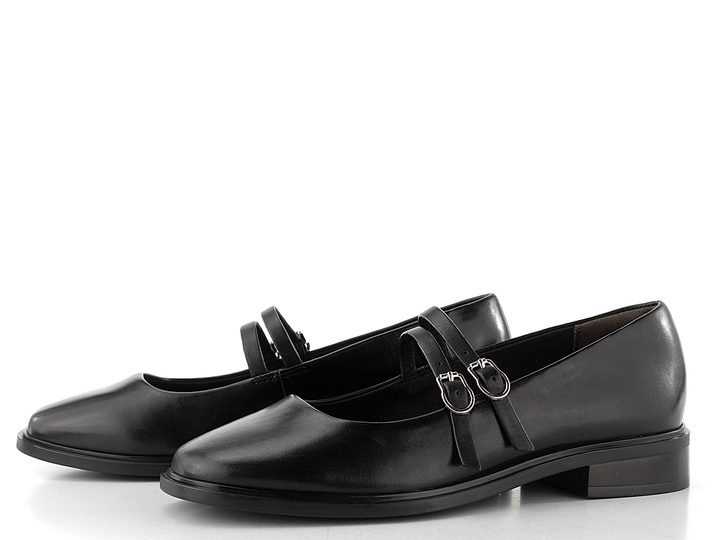 Tamaris lodičky/baleríny s nártovými pásky black 1-22131-45