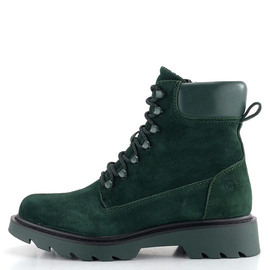 Tamaris šněrovací kotník zelený 1-25909-41