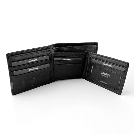 Lagen pánská peněženka černá BX003 Z