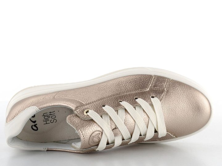 Ara dámske tenisky metalické Rom Sand/Cream 12-50016-08