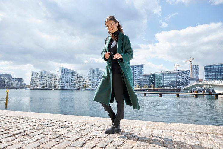 Rieker dámský kotník s pružným lemem černý M3872-00