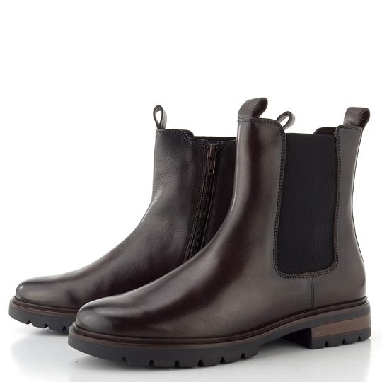 Ara kožený chelsea kotník Cambridge Cacao 12-11262-03