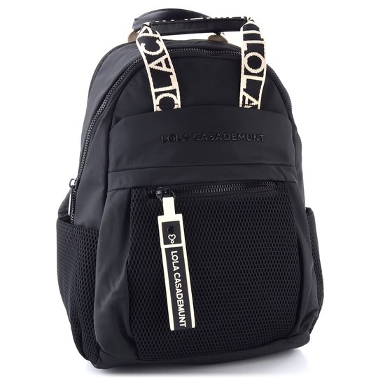 Lola Casademunt nylonový batoh black LS2604005