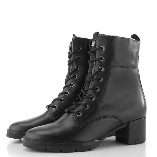 Högl hladký šněrovací kotník černý 0-134833-0100