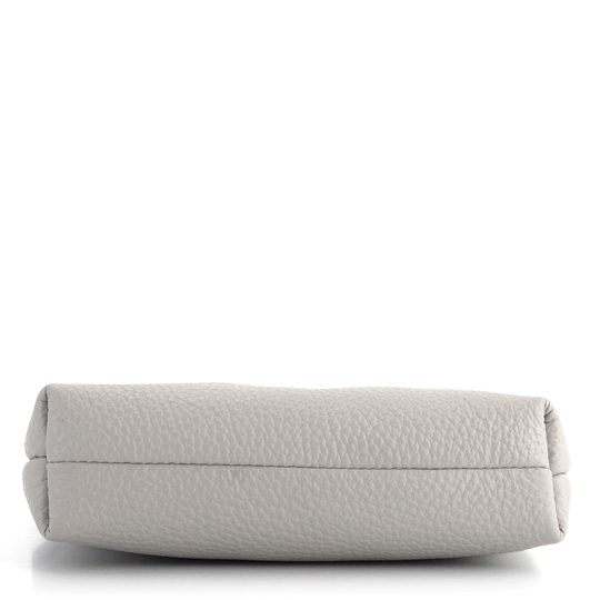 Elega kožená etue šedá/striebro 68811