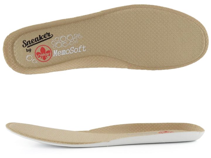 Rieker športovejšia členková obuv s predným zipsom čierna M4953-00