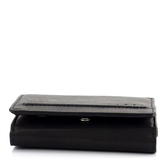 Lagen peňaženka so zipsovým vreckom Black LM-2520E/GK