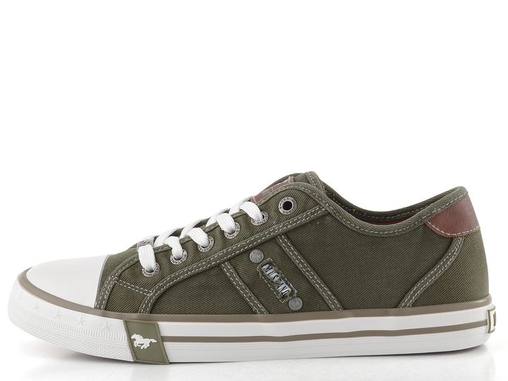 Mustang pánské plátěné tenisky khaki 26M0151005