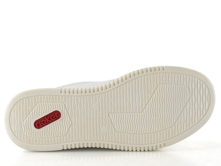 Rieker Sport dámské tenisky na platformě bílé M7811-80