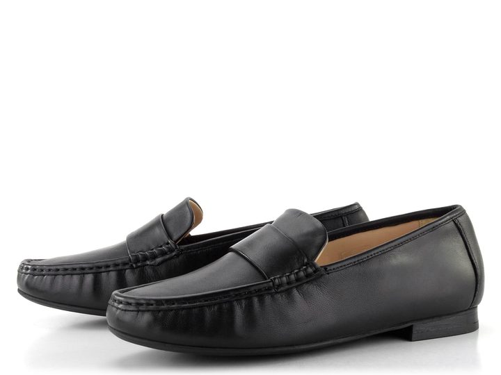 Ara hladké mokasíny Atlanta Black 12-20102-01