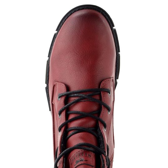 Mustang šněrovací kotník red 15M0322001