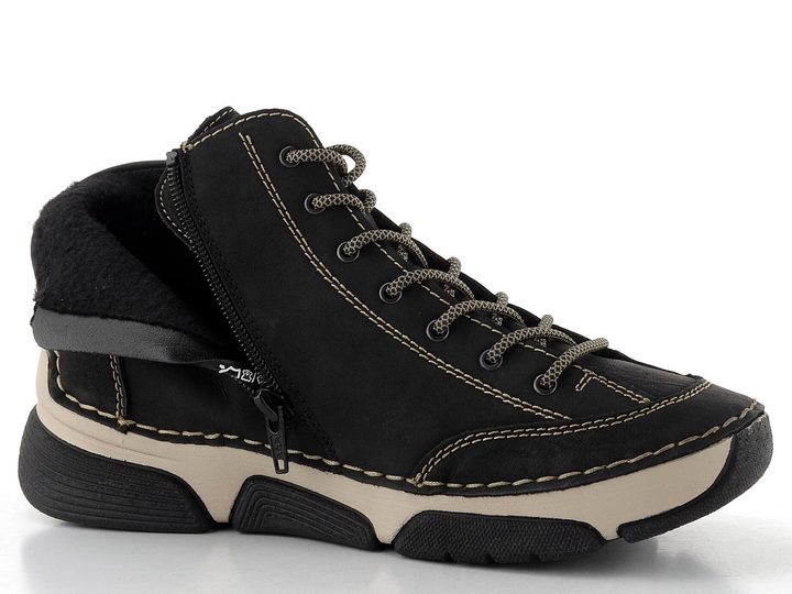 Rieker šněrovací kotník černý 45906-00