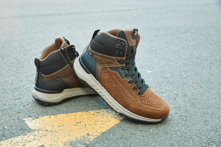 Rieker Revolution pánský šněrovací kotník hnědý U0161-22