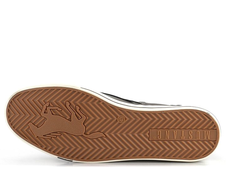 Mustang vyteplený kotník sneakers Dunkelgrau 4072-602