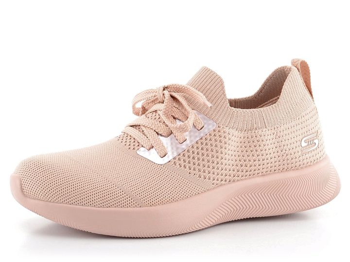 Skechers lehké starorůžové tenisky na šněrování Bobs Sport 32800