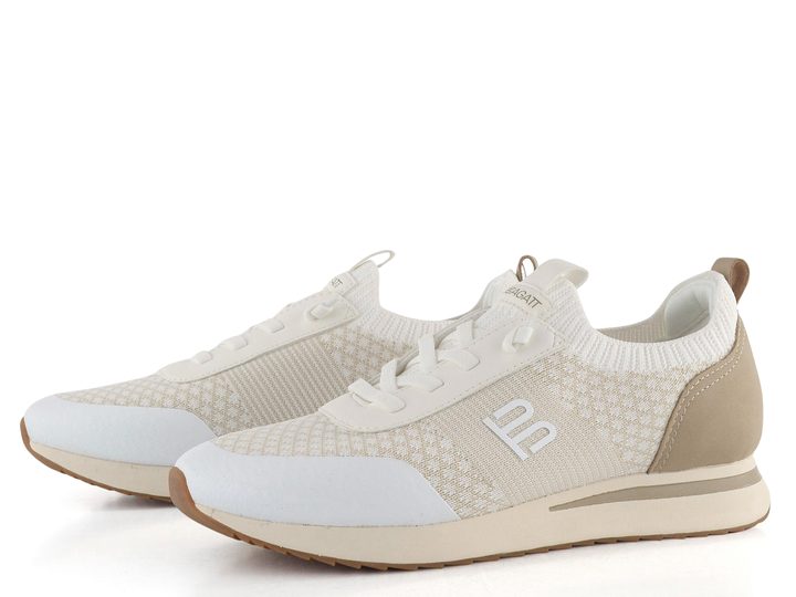 TT.BAGATT prozouvací tenisky bílé/béžové D31-ARA60-6955